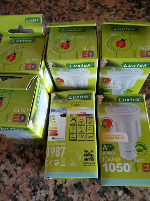 Lâmpadas GU10 1050 Lumens