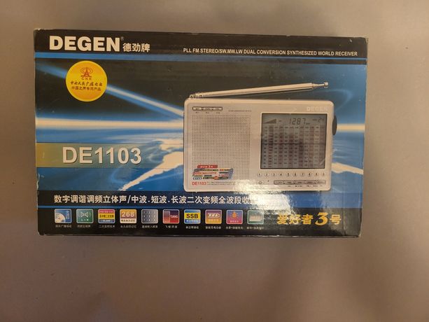 Радиоприемник Degen DE - 1103 | Идеальное состояние!