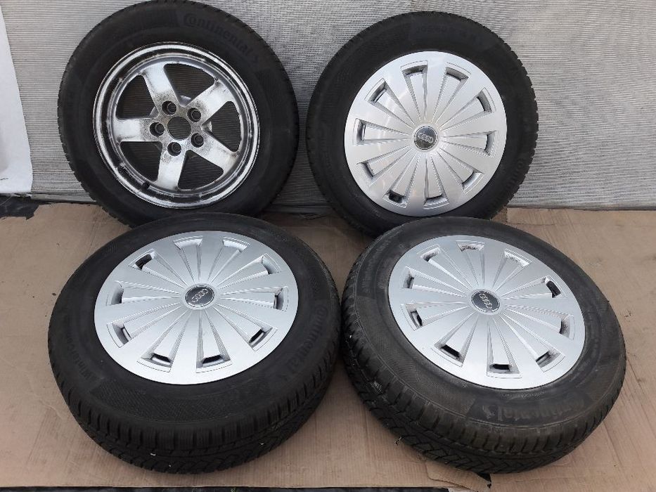 FELGI KOLA ZIMA 7X16 ET35 5X112 AUDI VW