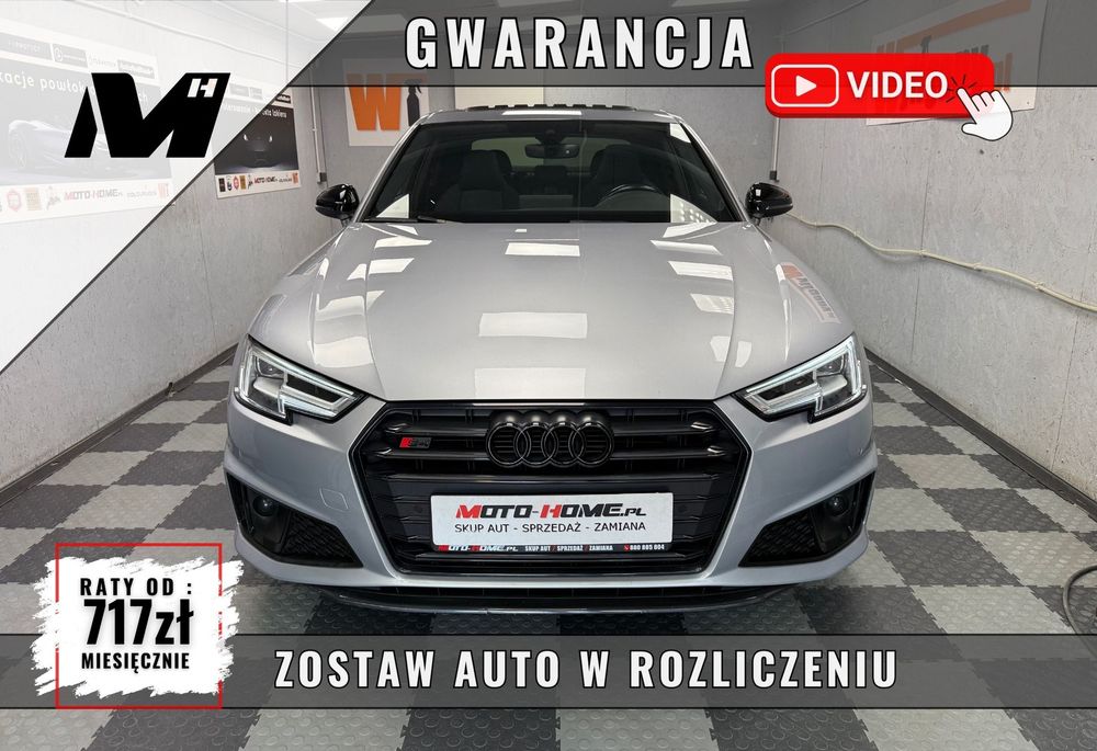 Audi S4 Limousine 3.0 Benzyna, ceramika, kamera, niski przebieg 56 tys km GWARANCJA