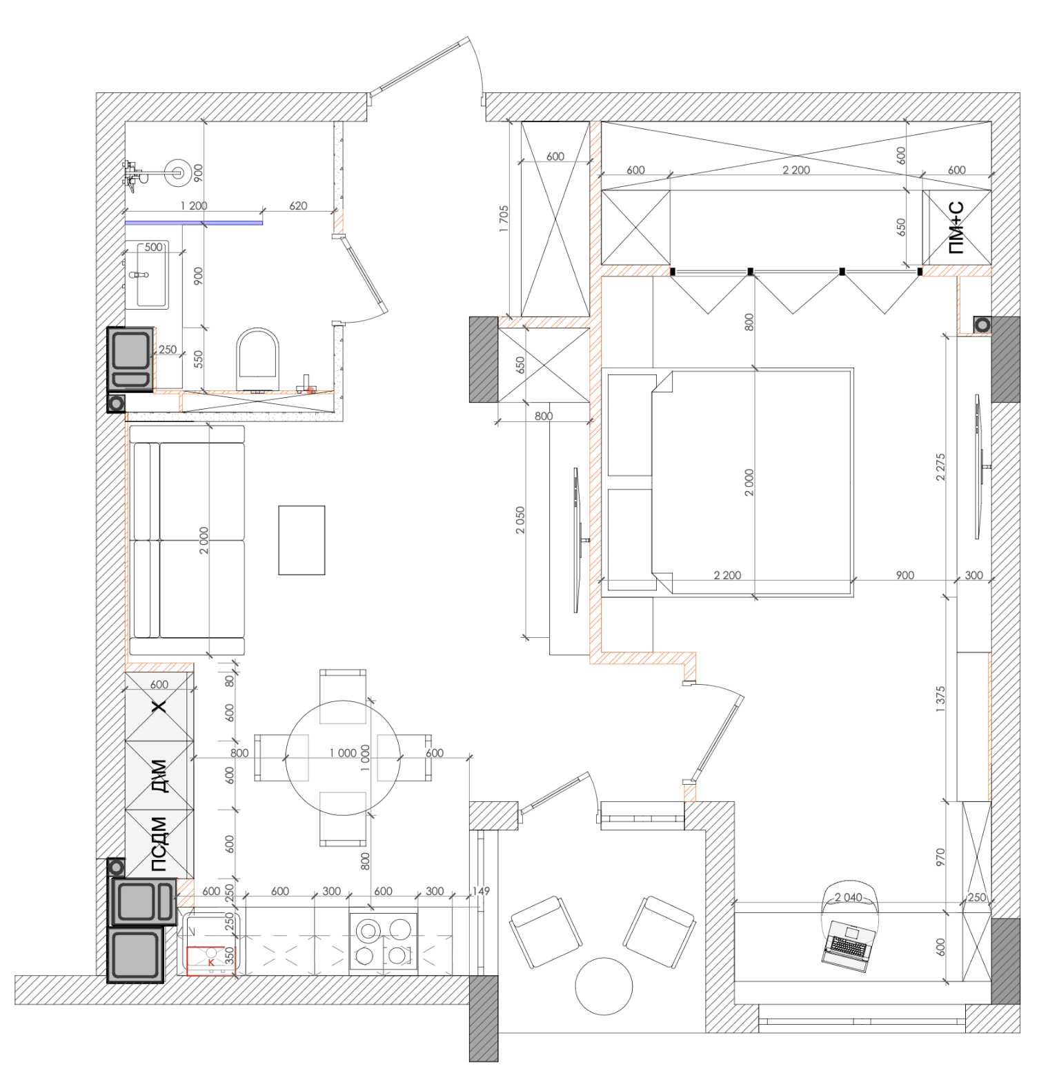 ВЛАСНИК (без комісії) Продаж 2 кім квартири 51,2 м² ЖК Feel House