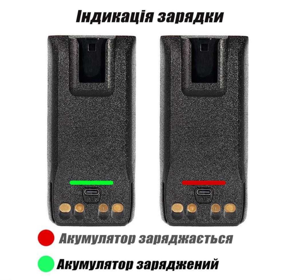 Акумулятор до радіостанції Motorola R7/R7a 5000 mAh type-C
