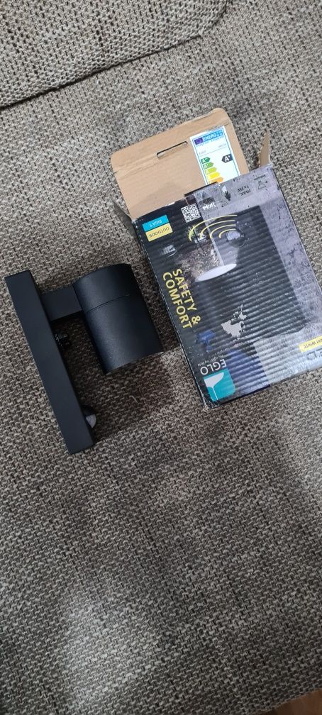 Nowa cena !Eglo lampa LED Kinkiet Zewnętrzny z czujnikiem Ruchu