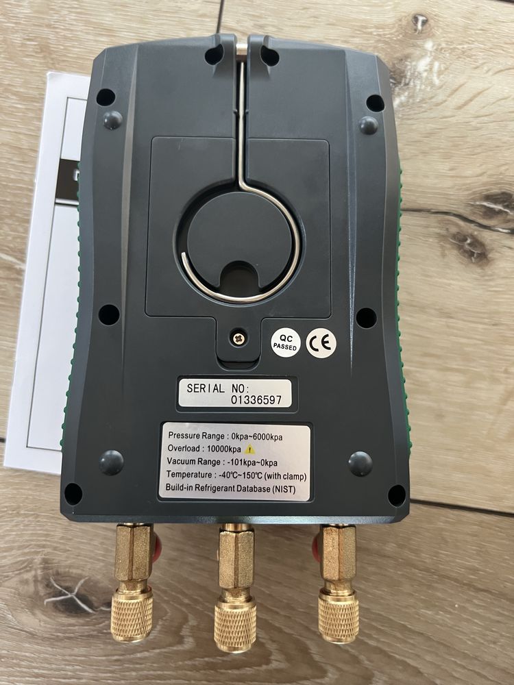 Manometr cyfrowy do obsługi klimatyzacji r22,R32,R134a DUOYI