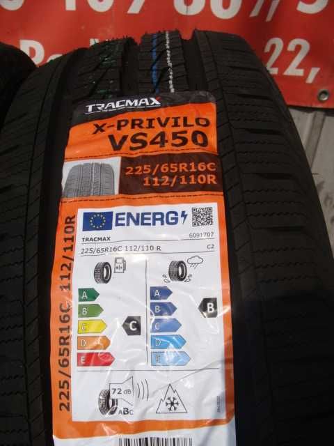 NOWE 225/65 R16C Tracmax x-privilo VS450