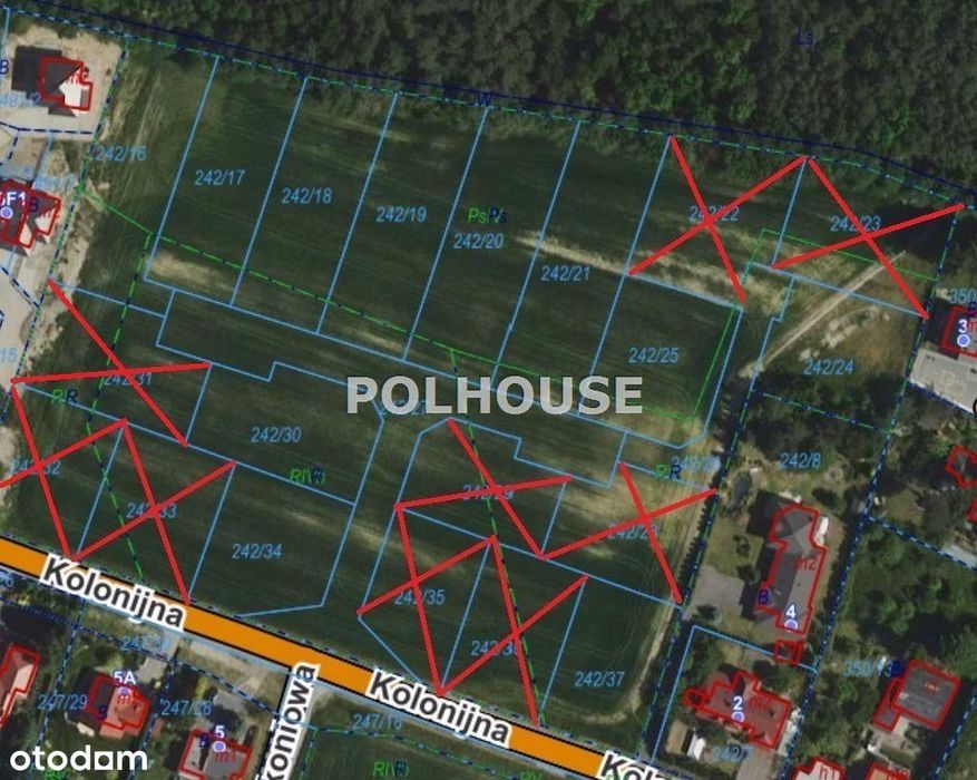 Działka budowlana na ul. Kolonijnej w Niemczu