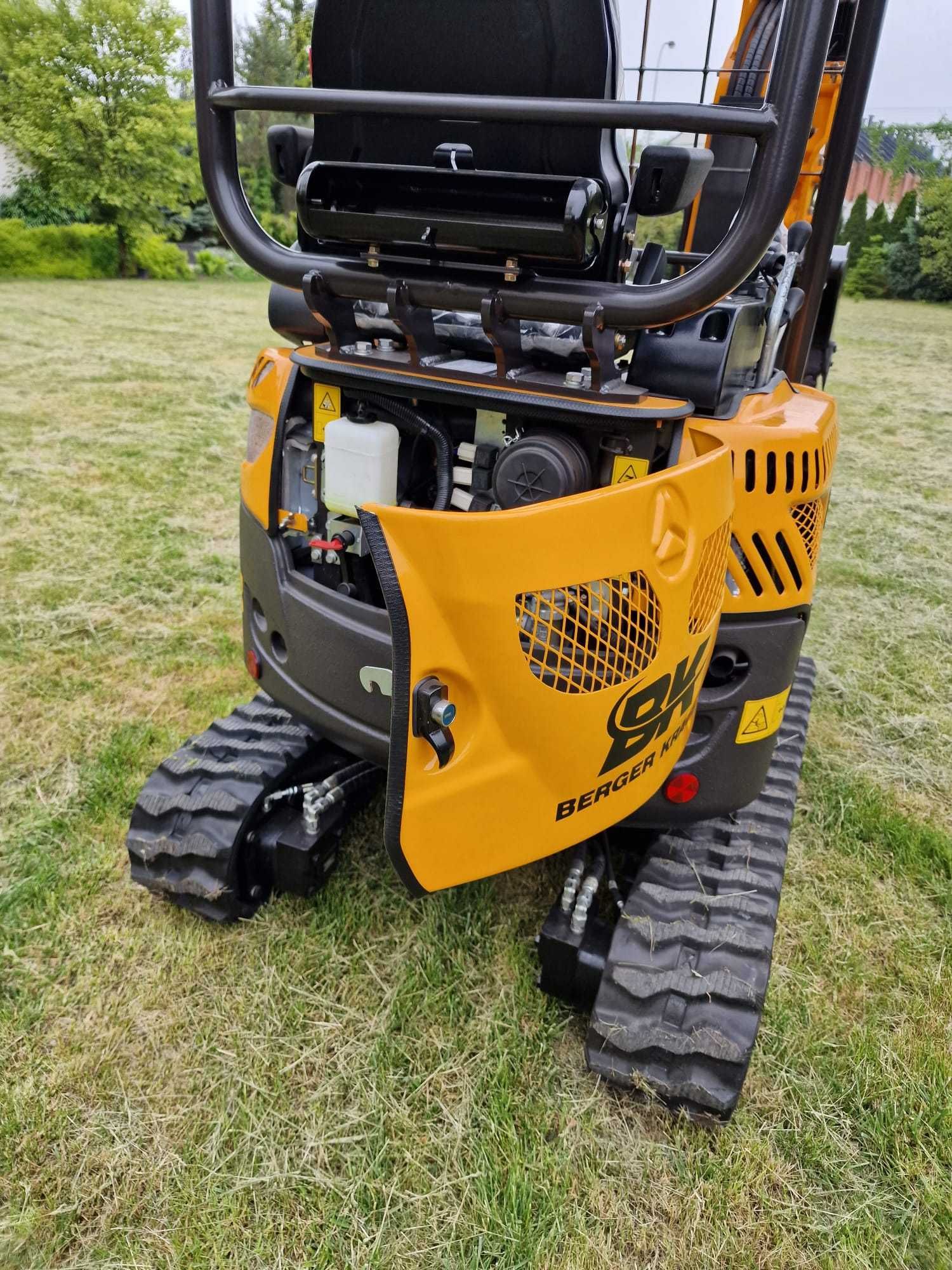 Mini Koparka Berger Kraus BK1700JS z osprzętem KUBOTA D902