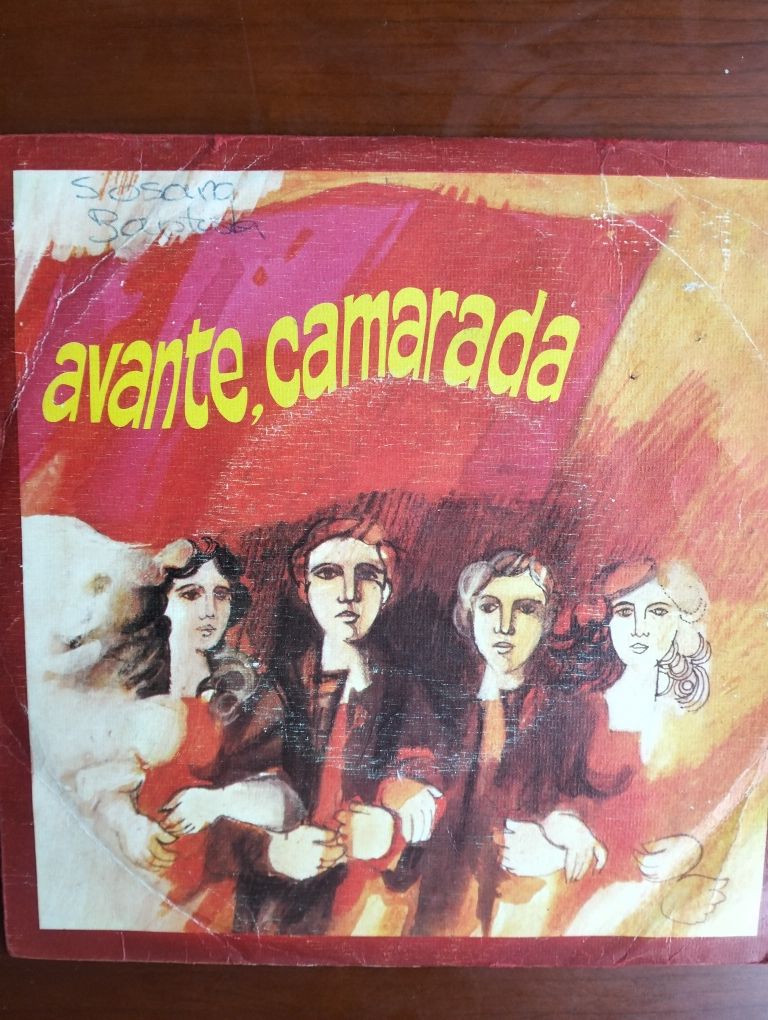 Disco de vinil single A Internacional/Avante Camarada
