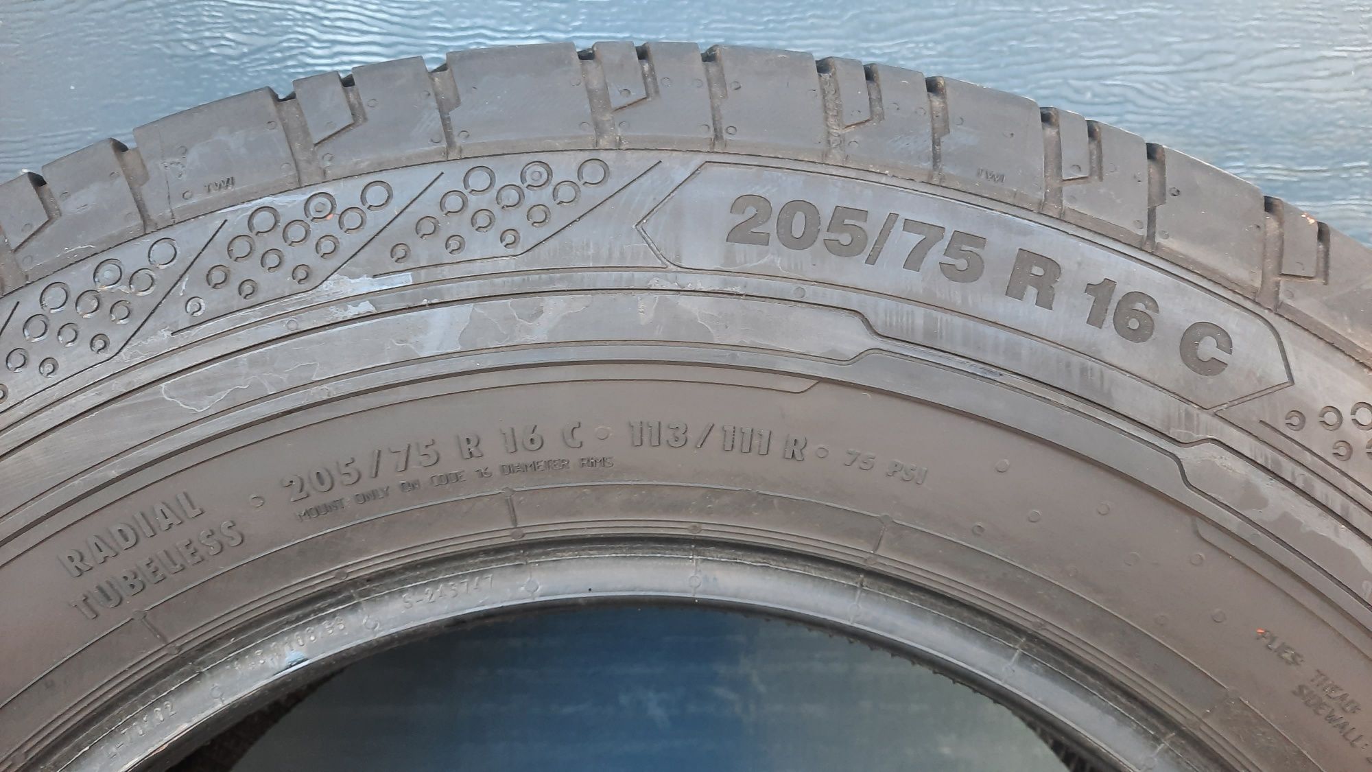 Continental 205/75 R16 C ContiVanContact 7.3 mm