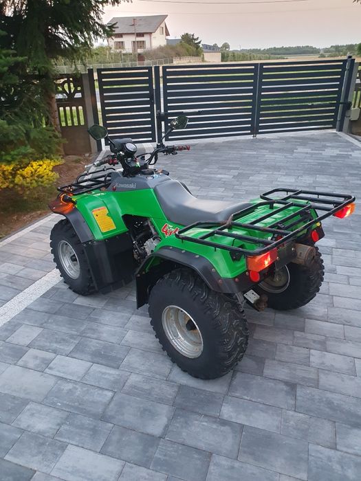 Quad kawasaki klf 400 4×4 1600 km od nowosci dokumenty #yamaha#suzuk#k