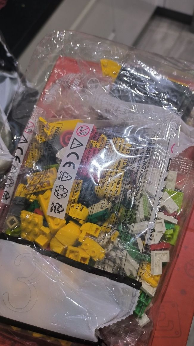 Klocki kwiatek roślinka super mario
