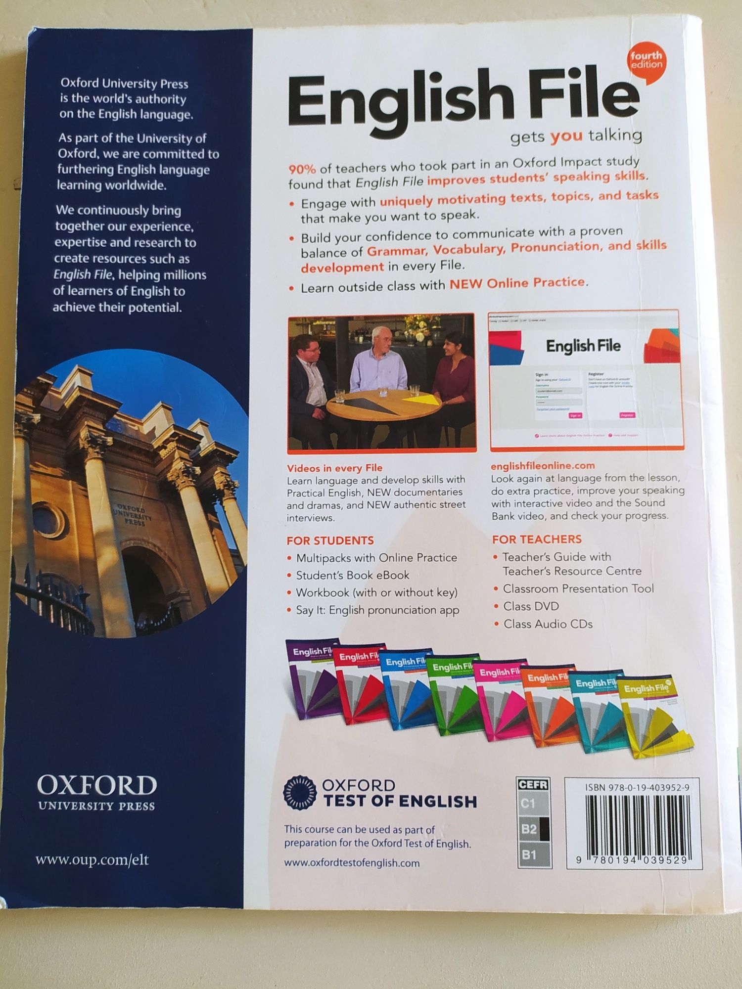 English File fourth edition Book A
