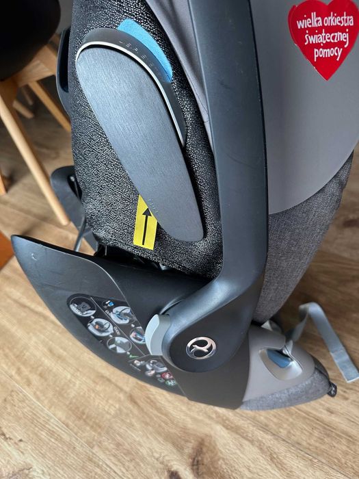 Cybex Cloud Z I-Size Plus szary GREY  0-13 kg jak nowy