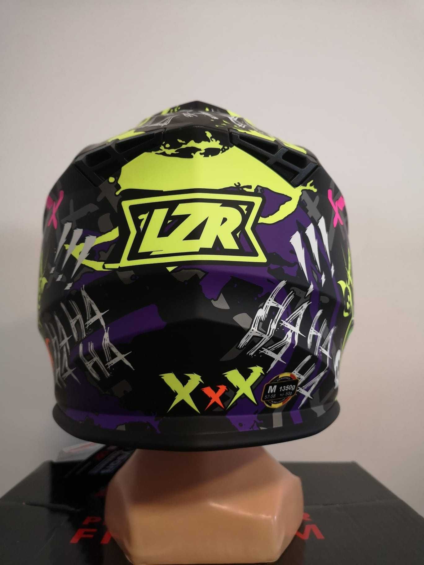 Kask LAZER OR3 Crazy  r. M   Black- Multi- Matt