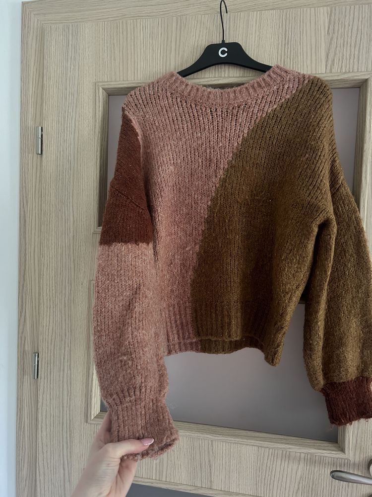 Cieply gruby sweter zara