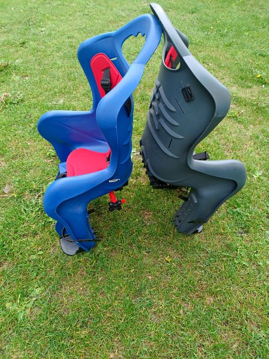 Foteliki rowerowe montaż na bagażnik