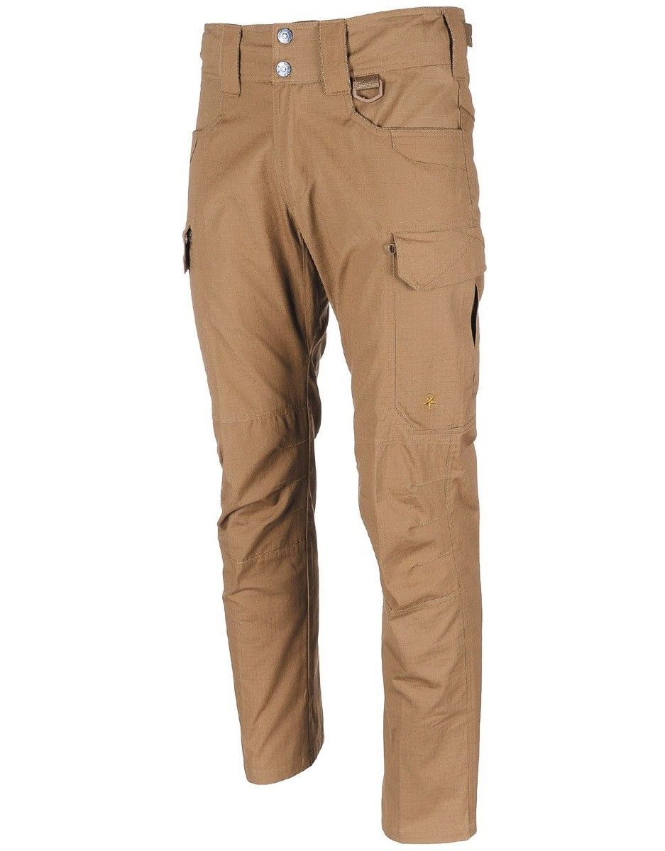 spodnie tactical hose "storm" rip stop coyote tan s