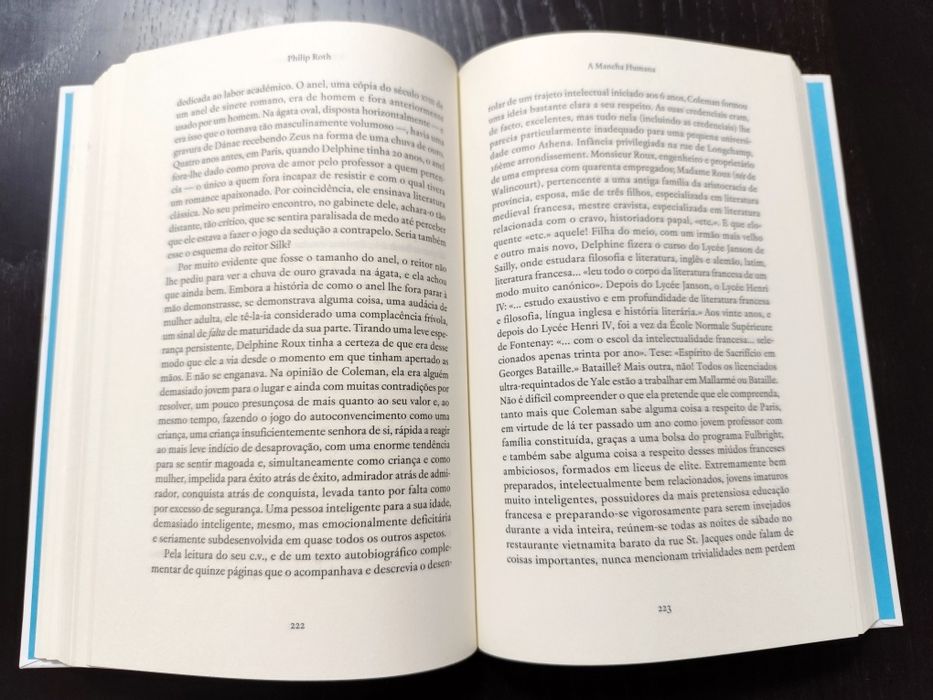 Livro: A Mancha Humana de Philip Roth