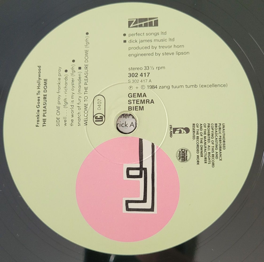 Frankie Goes To Hollywood - Welcome To The Pleasuredome 2LP  Eu.EX!