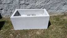 Donica betonowa 100x50x45