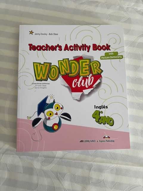 Conjunto Pedagógico - Inglês - 4º Ano  - "Wonder Club 4"