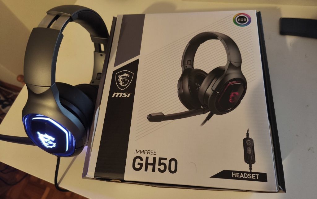 Headset msi immerse gh50