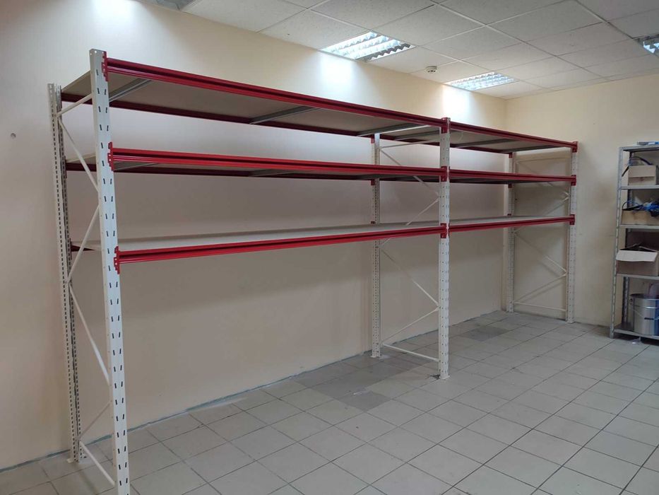 Стелаж на склад. В гараж. Складські металеві збірно розбірні. Шини