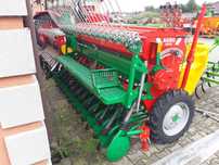 Siewnik zbożowy Agro-Masz SR300 3m stopkowy - Wyprzedaż Rocznika 2023