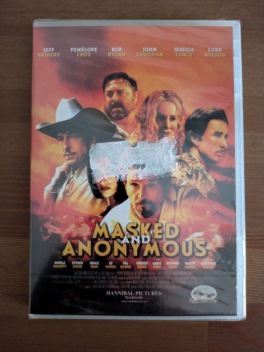 NOVO e SELADO DVD " Mascarado e Anónimo " 2003