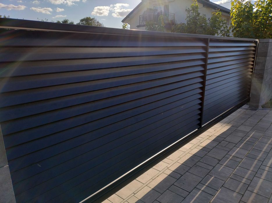 ogrodzenie żaluzjowe