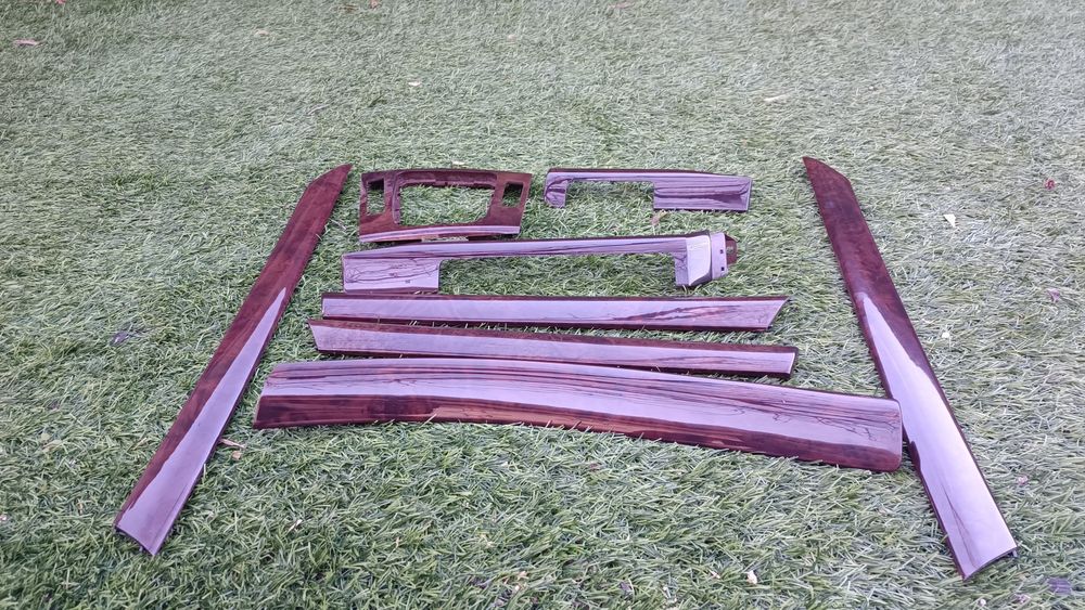 Conjunto Frisos interiores Folha de Madeira Bmw E46 Sedan ou touring