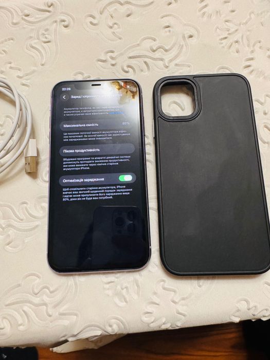 Айфон 11 на 128гб в нармальном состоянии физ сим