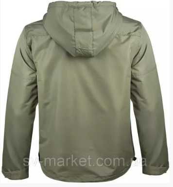 Тактична куртка BRANDIT на флісі олива (НІМЕЧЧИНА) L - розмір
