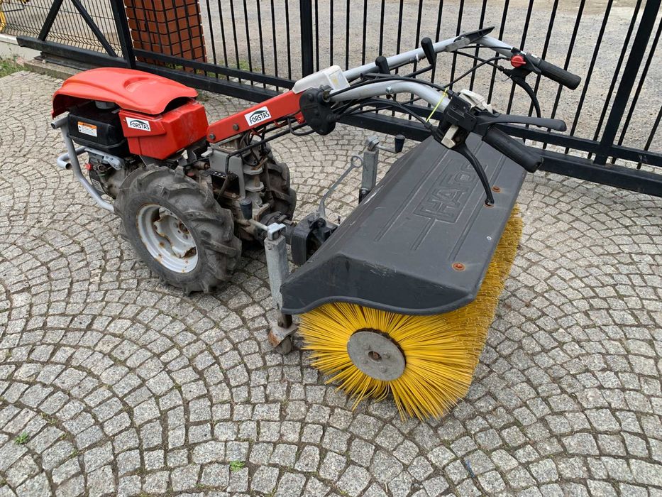 Traktorek jednoosiowy Mikrociągnik Zamiatarka Kohler Emak 10 KM Nośnik