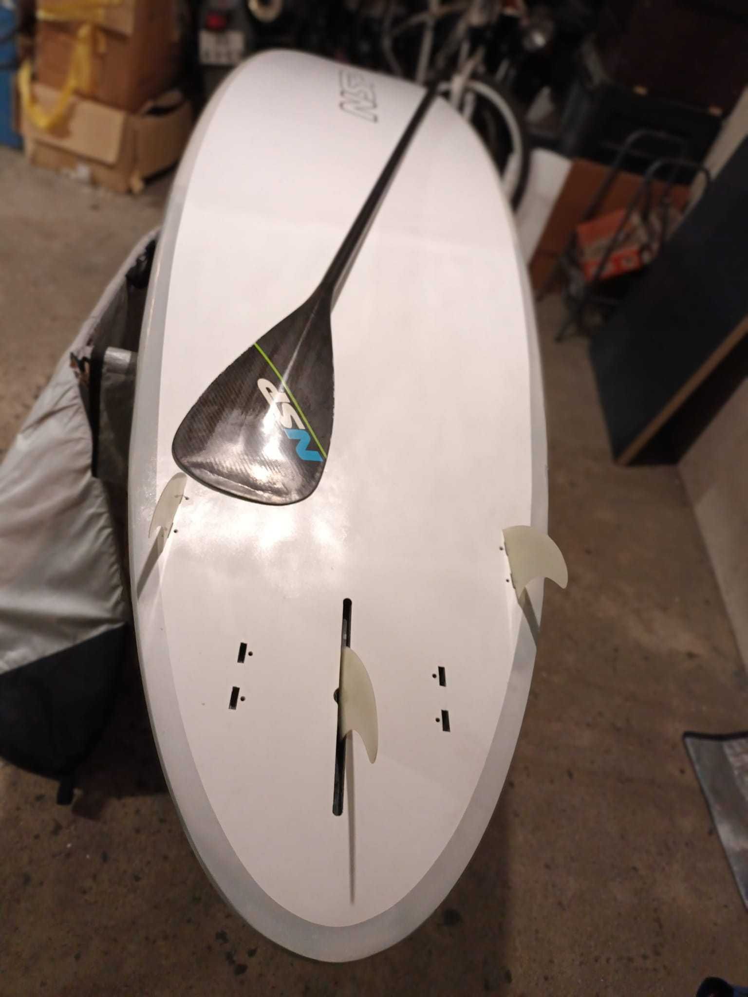 NSP Paddleboard 9 Epoxy prancha de SUP surf 9 Evolution Funboard FCS