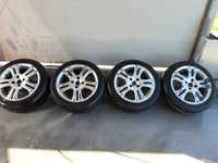 Alufelgi z oponami R15, 4x100 opel, vw renault, nissan