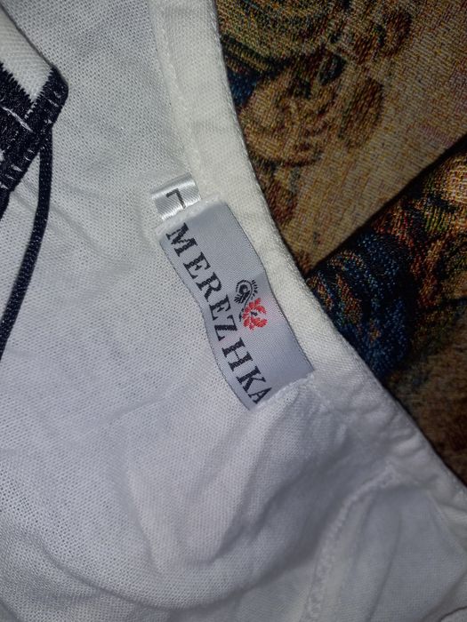 Вишита сорочка українська льон на дівчинку 14 або 15 років