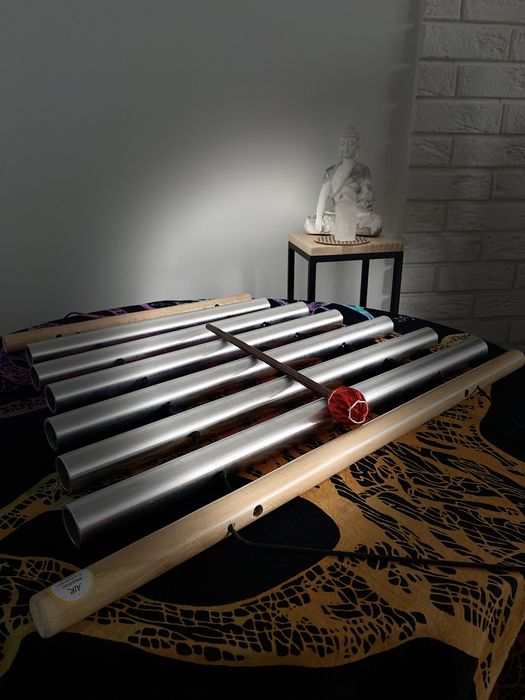 Wyjątkowe niespotykane dzwonki Chimes dźwięk jak harfa kryształowa