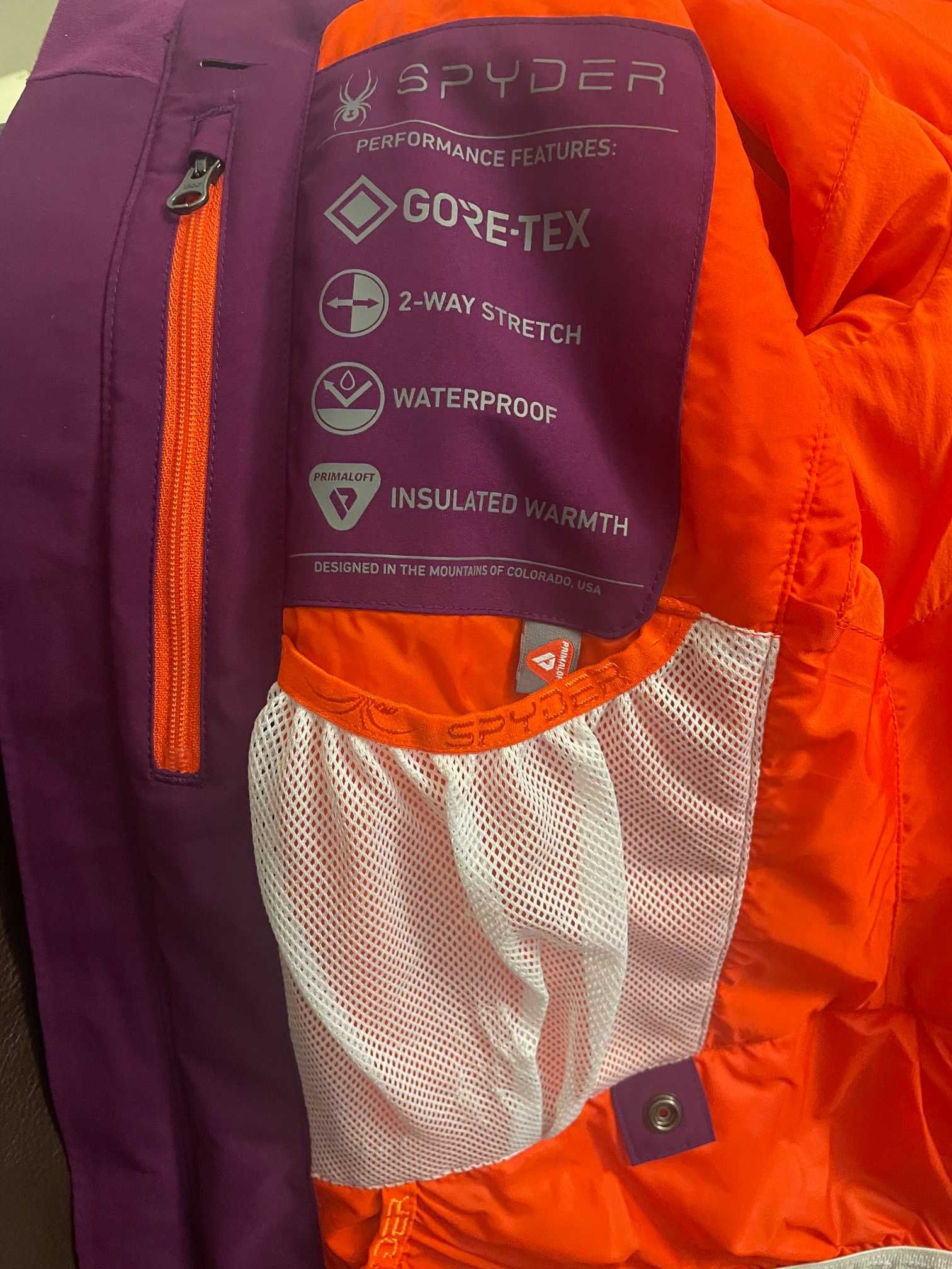 kurtka narciarska juniorska/damska Spyder Gore-TEX rozmiar XS