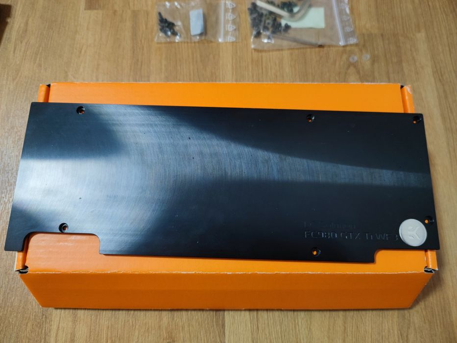 Waterblock EK GTX FC 980ti WF3 + Backplate