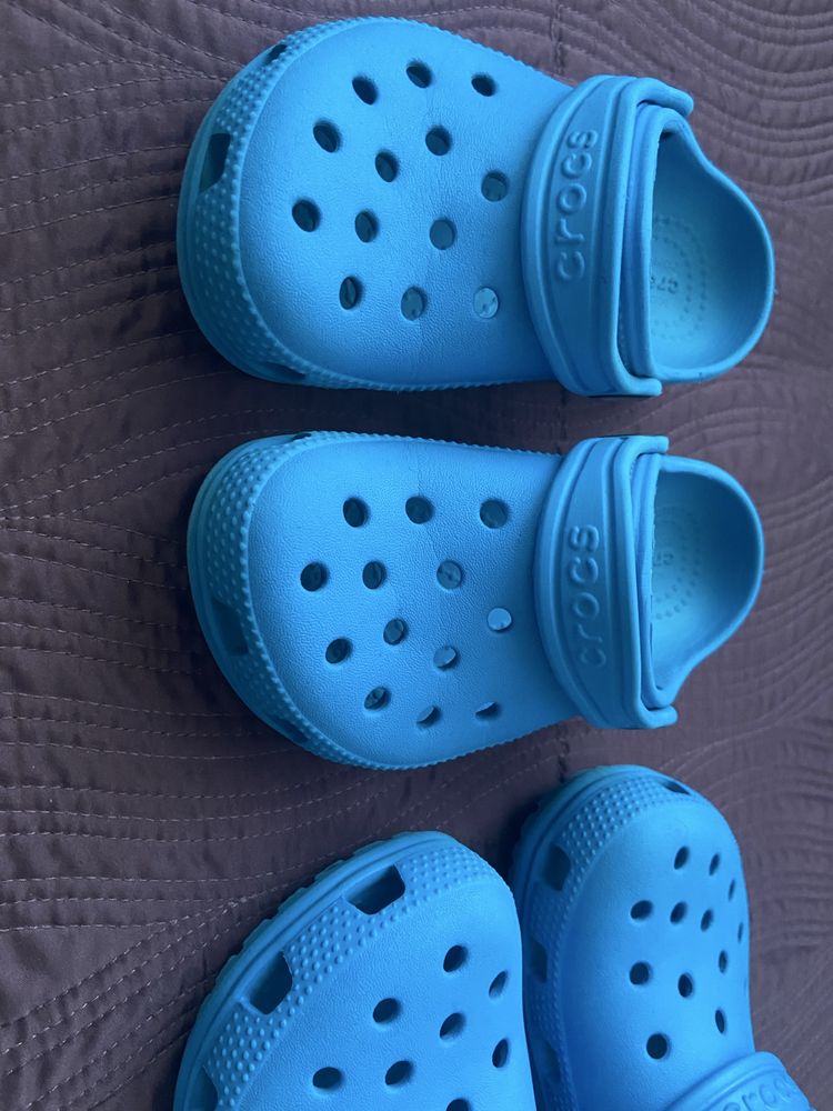 Блакитні Crocs clog оригінал C9