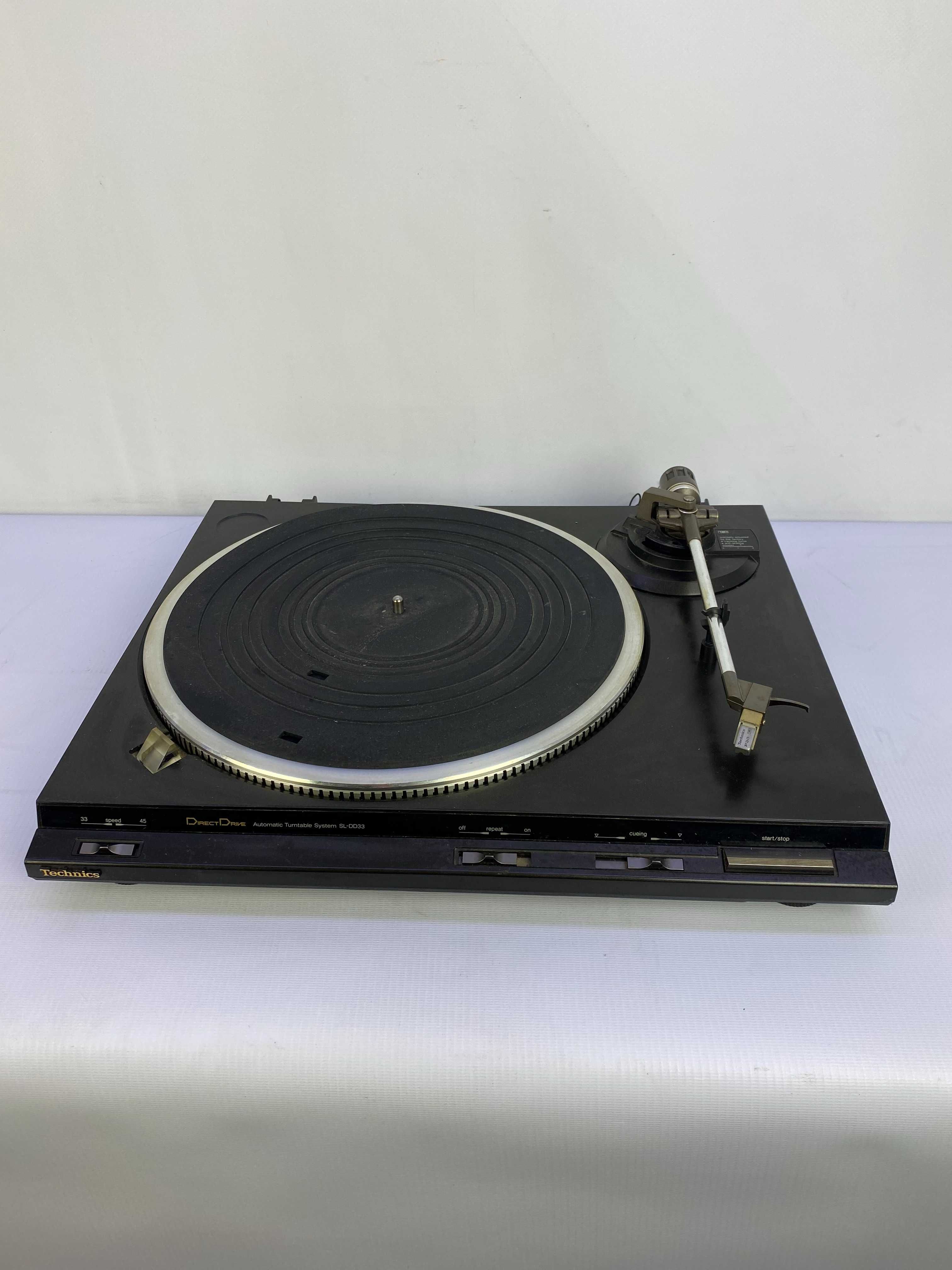 czarny  Technics SL-DD33,Po Serwisie , fullautomat