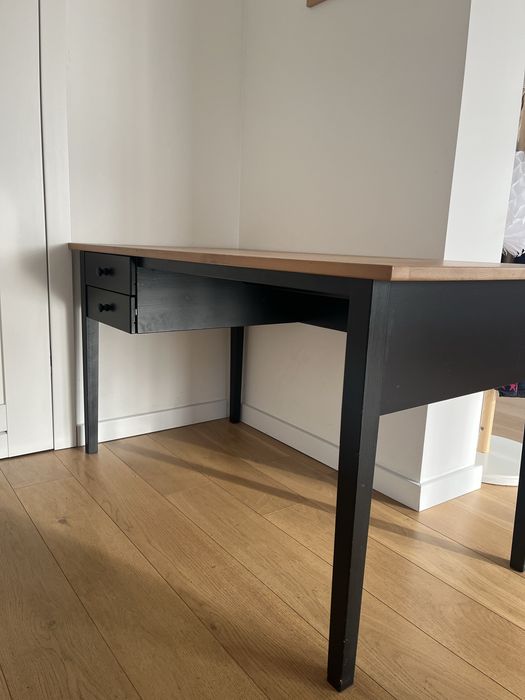 Ikea biurko drewniane