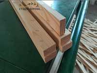 Рейка дерев'яна строгана зрощена сосна розмір 25мм*37мм