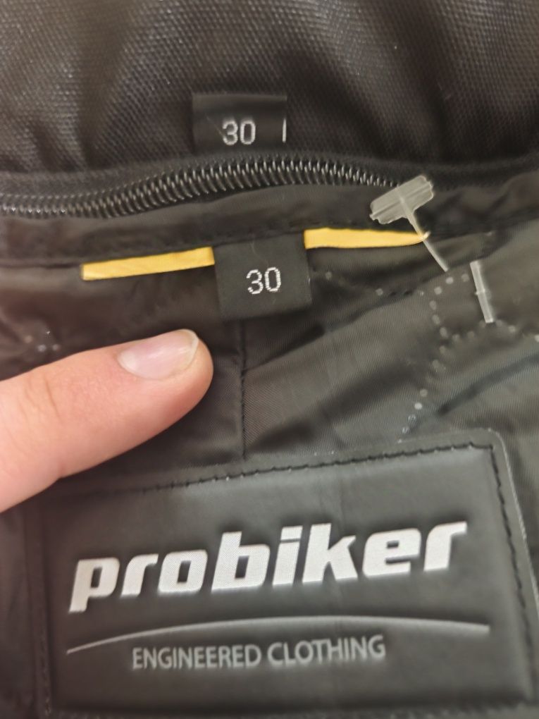 Spodnie motocyklowe Probiker jak Nowe