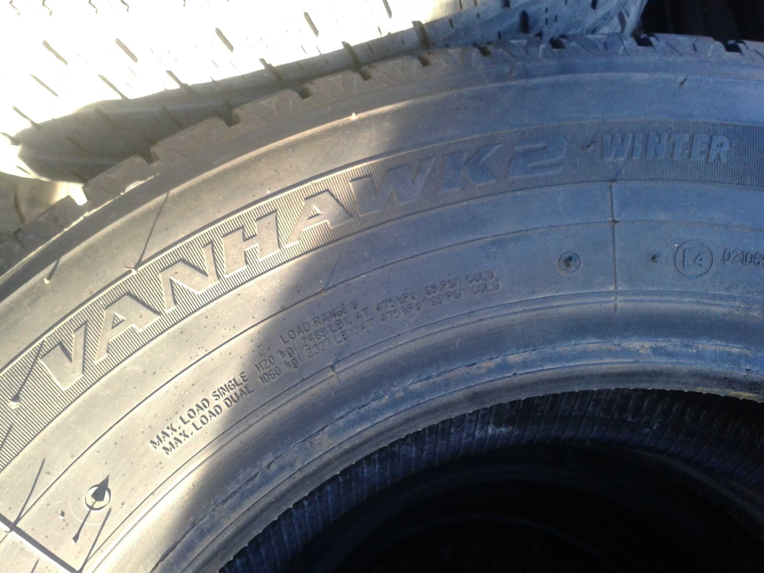 opony r16 firestone 225 65 vanhawk 2 jak nowe mielec master iveco 4szt