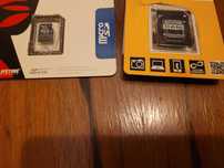 Karty pamięci microSD (1 GB Kingston,512 MB) + Adapter microSD GoodRam