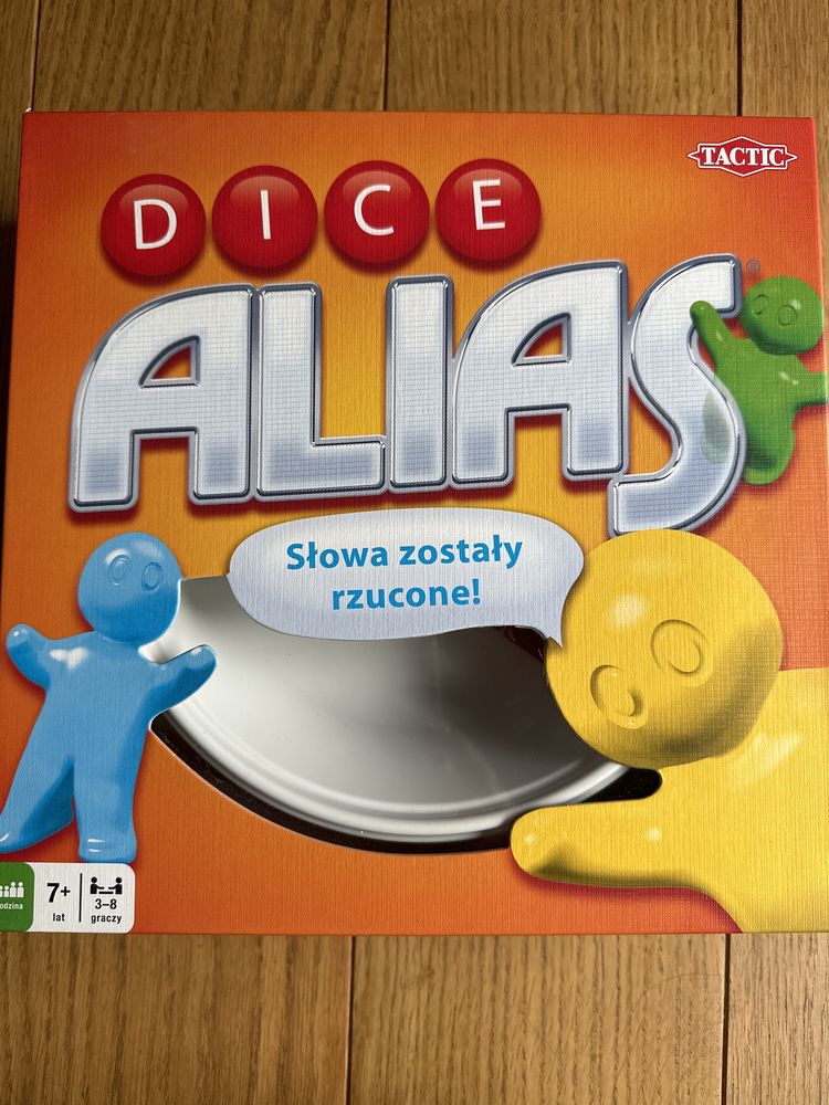 Gra edukacyjna planszowa DICE ALIAS, 7+