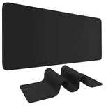 Podkładka gaming pod mysz klawiaturę xxl 90x40cm antypoślizgowa czarna
