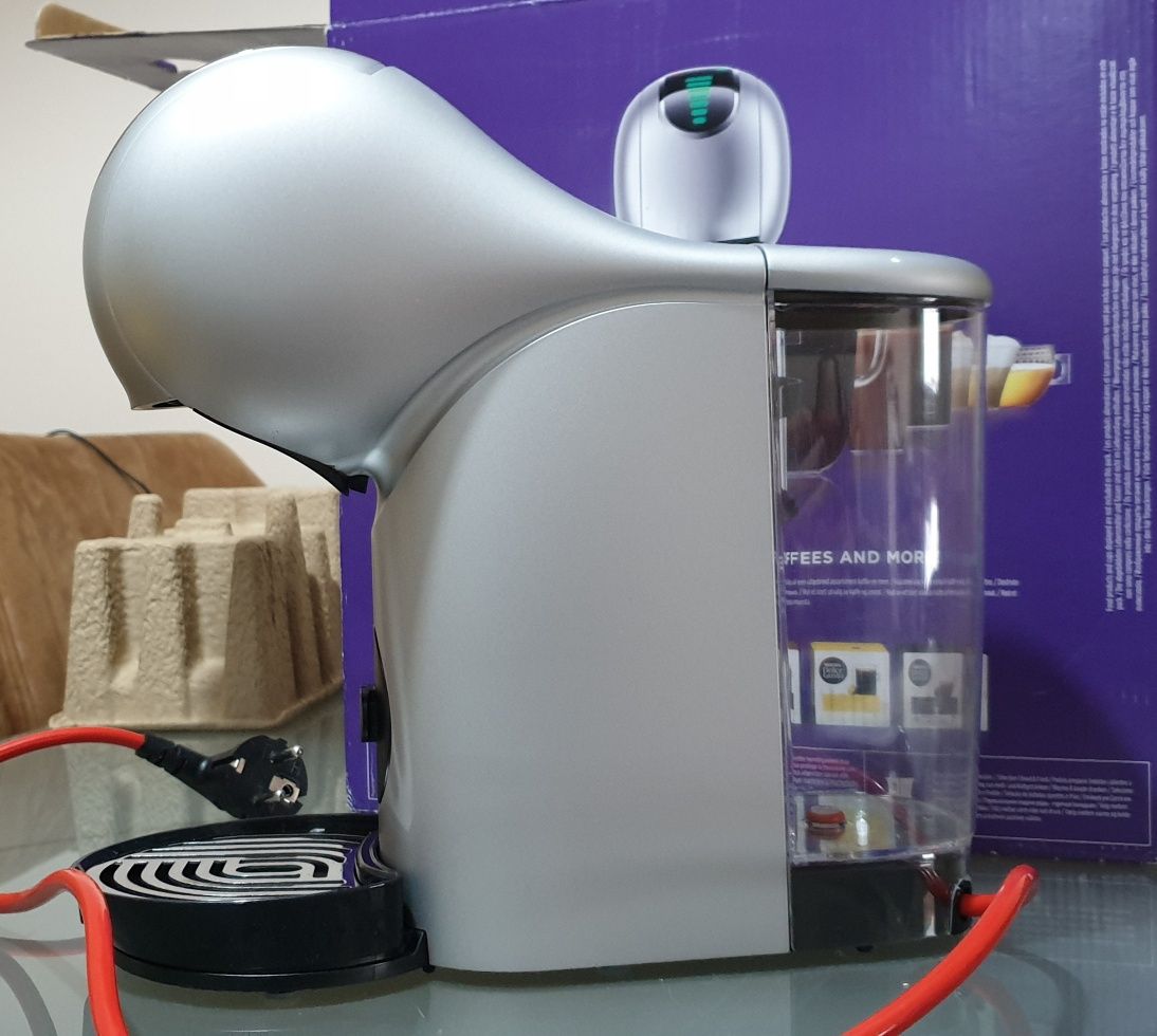 Máquina de café Krups Genio Touch cinza